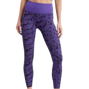 Z by Zella High Waisted Seamless Leggings – Purple & Black – XS
